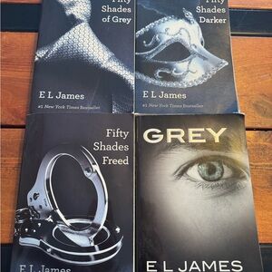 Book Set - Black and Gray Covers